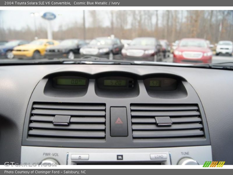 Cosmic Blue Metallic / Ivory 2004 Toyota Solara SLE V6 Convertible