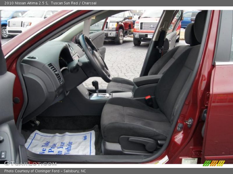 Tuscan Sun Red / Charcoal 2010 Nissan Altima 2.5 S