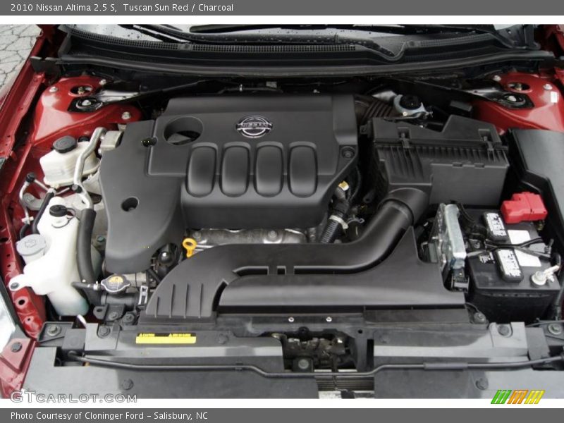 Tuscan Sun Red / Charcoal 2010 Nissan Altima 2.5 S