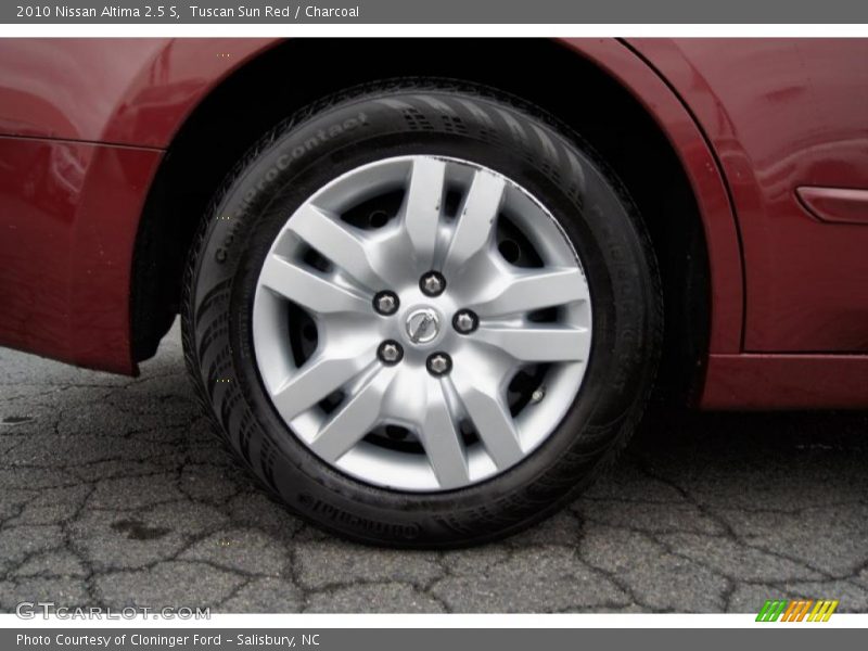 Tuscan Sun Red / Charcoal 2010 Nissan Altima 2.5 S
