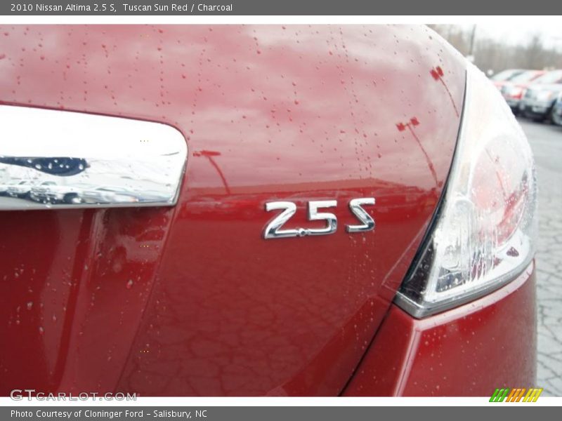 Tuscan Sun Red / Charcoal 2010 Nissan Altima 2.5 S