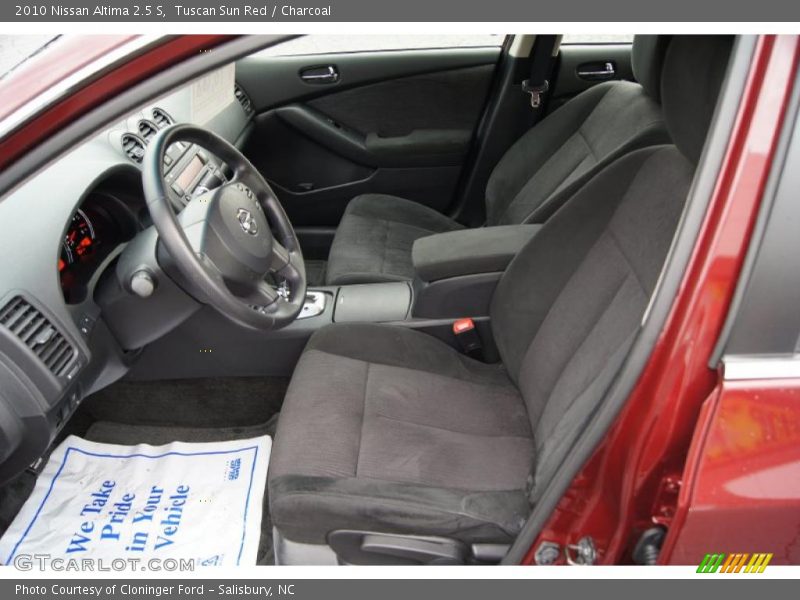 Tuscan Sun Red / Charcoal 2010 Nissan Altima 2.5 S