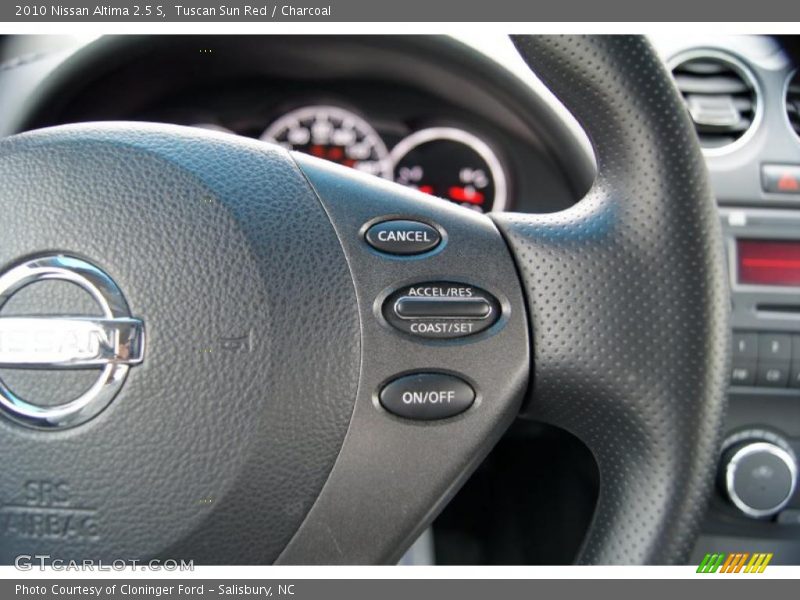 Tuscan Sun Red / Charcoal 2010 Nissan Altima 2.5 S