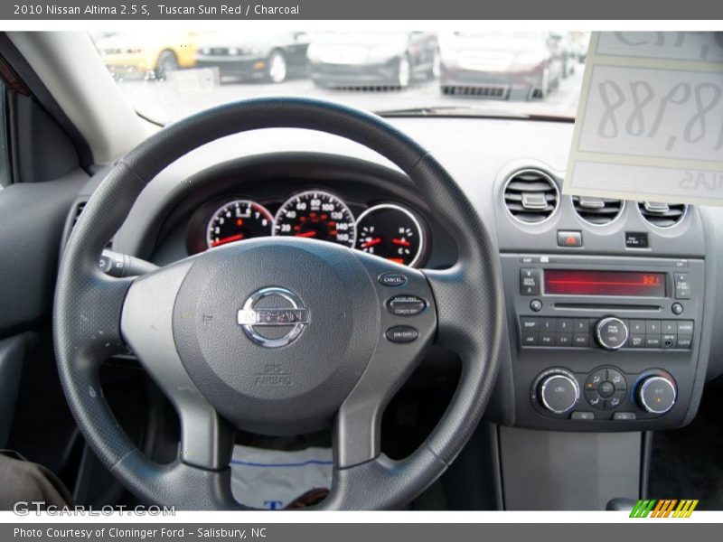 Tuscan Sun Red / Charcoal 2010 Nissan Altima 2.5 S