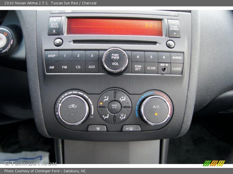 Tuscan Sun Red / Charcoal 2010 Nissan Altima 2.5 S