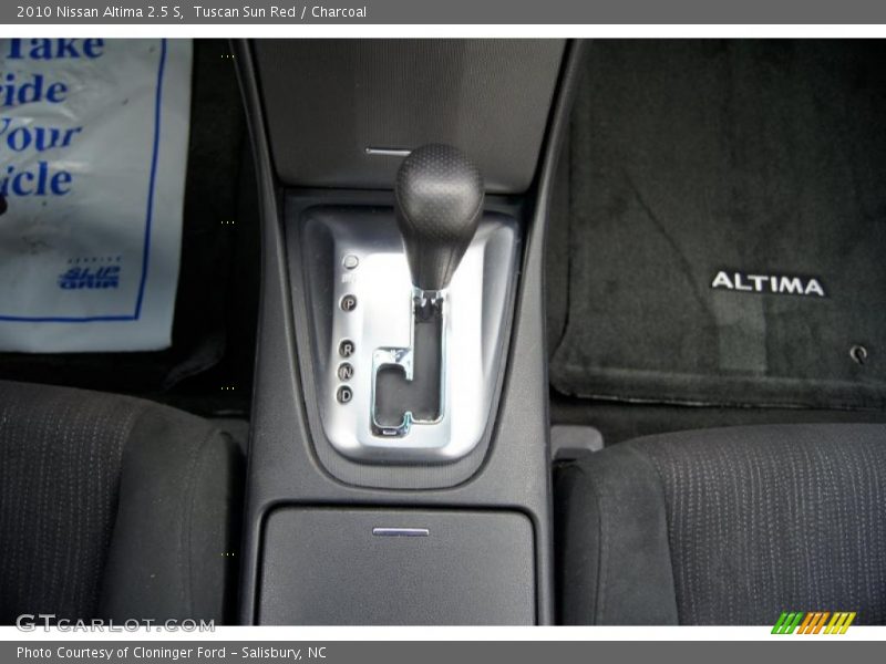 Tuscan Sun Red / Charcoal 2010 Nissan Altima 2.5 S