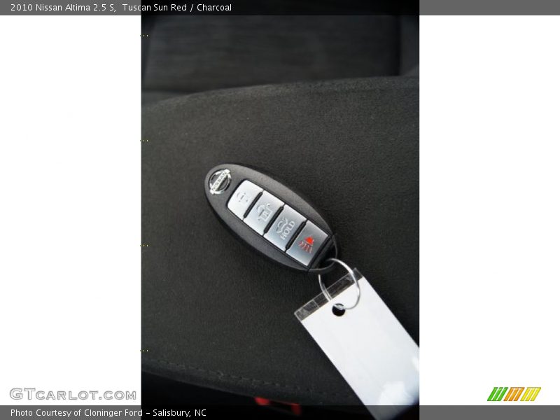 Tuscan Sun Red / Charcoal 2010 Nissan Altima 2.5 S