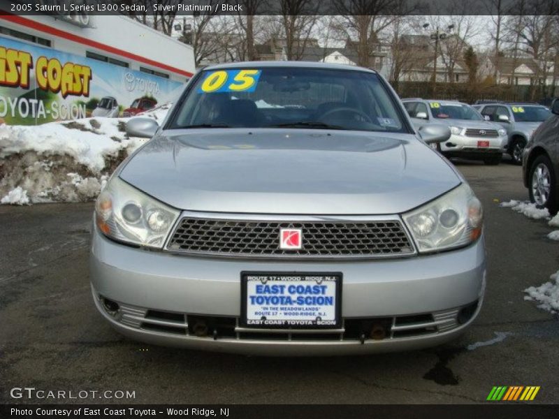 Silver Platinum / Black 2005 Saturn L Series L300 Sedan