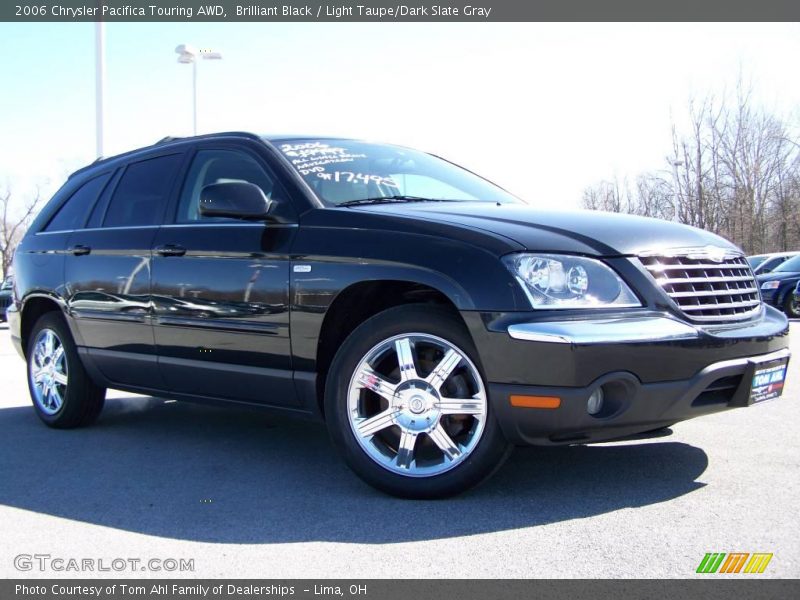 Brilliant Black / Light Taupe/Dark Slate Gray 2006 Chrysler Pacifica Touring AWD