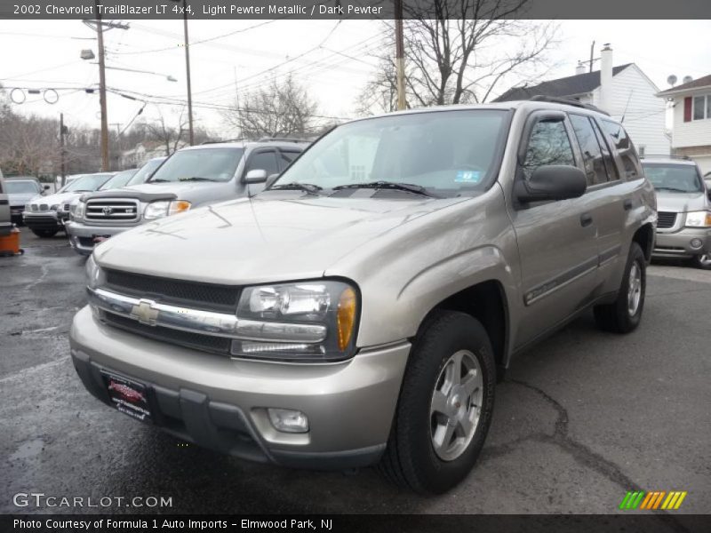 Light Pewter Metallic / Dark Pewter 2002 Chevrolet TrailBlazer LT 4x4