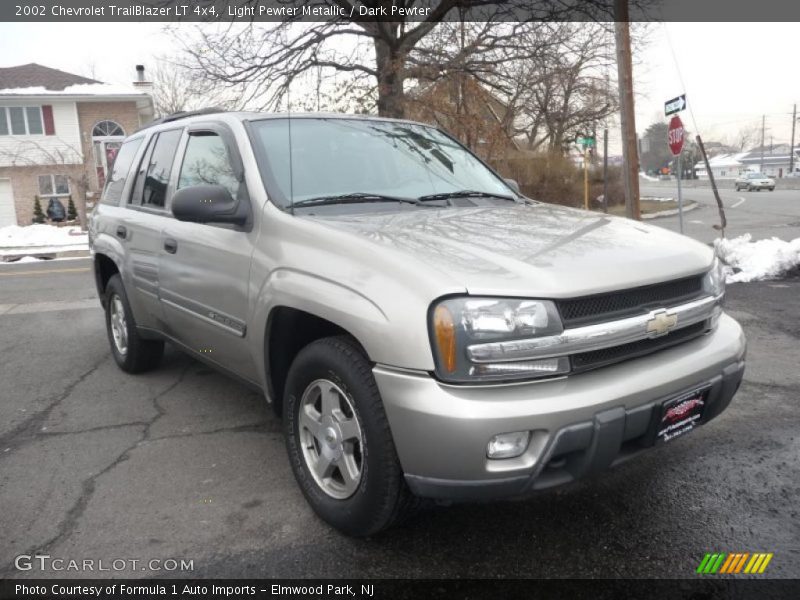 Light Pewter Metallic / Dark Pewter 2002 Chevrolet TrailBlazer LT 4x4