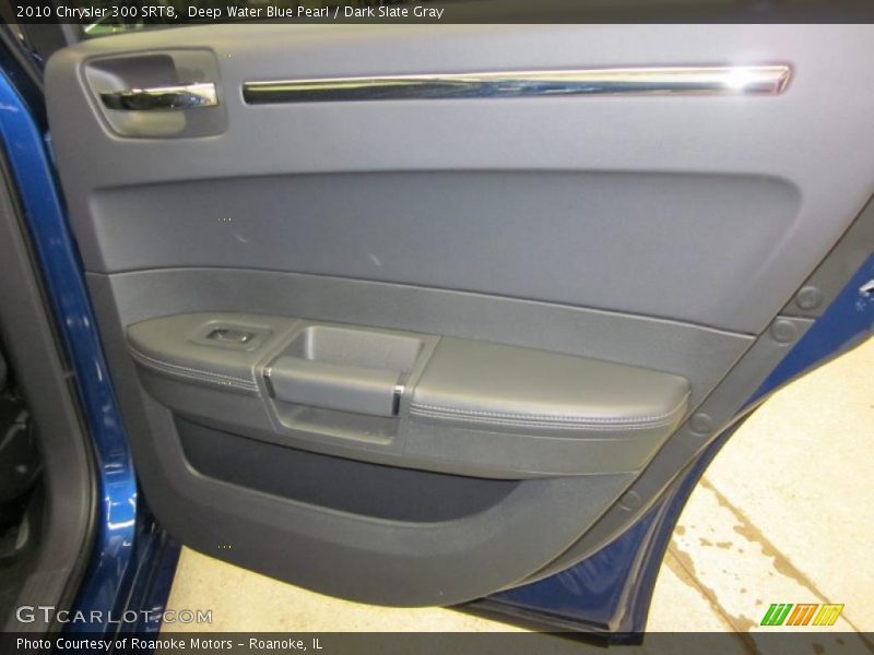Deep Water Blue Pearl / Dark Slate Gray 2010 Chrysler 300 SRT8
