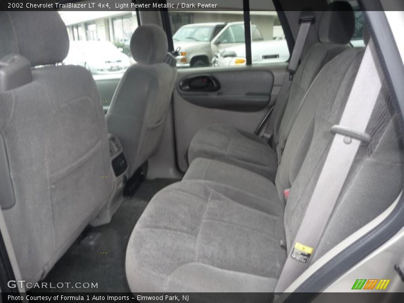 Light Pewter Metallic / Dark Pewter 2002 Chevrolet TrailBlazer LT 4x4