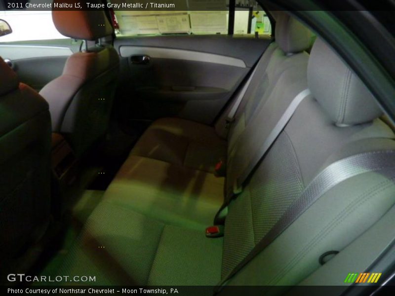 Taupe Gray Metallic / Titanium 2011 Chevrolet Malibu LS