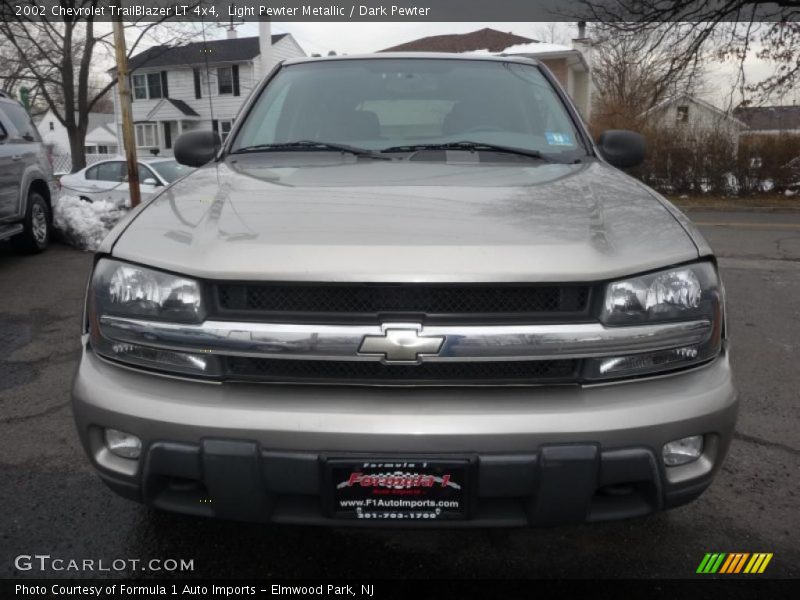 Light Pewter Metallic / Dark Pewter 2002 Chevrolet TrailBlazer LT 4x4