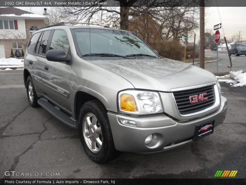 Pewter Metallic / Dark Pewter 2002 GMC Envoy SLT 4x4