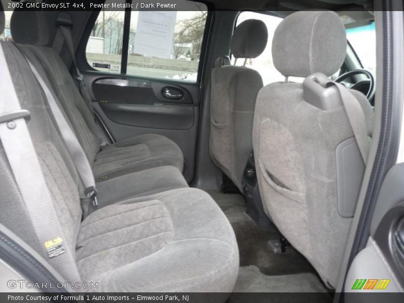 Pewter Metallic / Dark Pewter 2002 GMC Envoy SLT 4x4