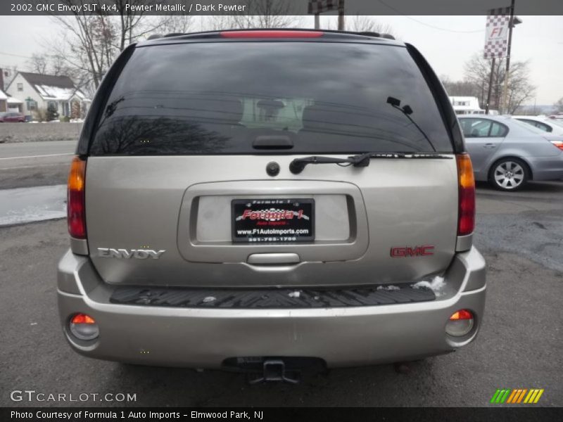 Pewter Metallic / Dark Pewter 2002 GMC Envoy SLT 4x4
