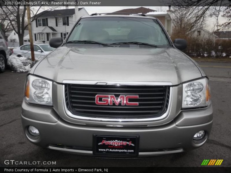 Pewter Metallic / Dark Pewter 2002 GMC Envoy SLT 4x4