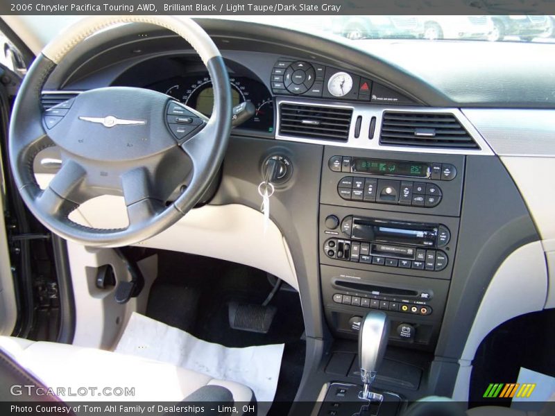 Brilliant Black / Light Taupe/Dark Slate Gray 2006 Chrysler Pacifica Touring AWD