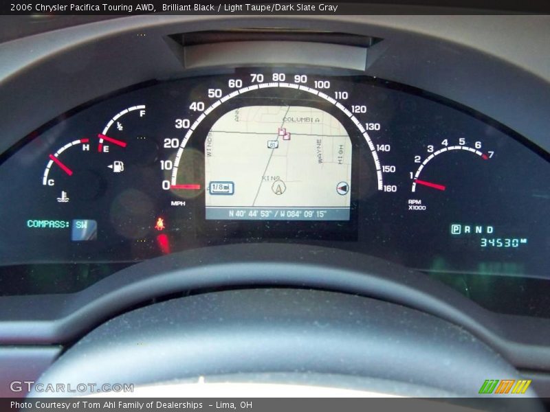 Brilliant Black / Light Taupe/Dark Slate Gray 2006 Chrysler Pacifica Touring AWD