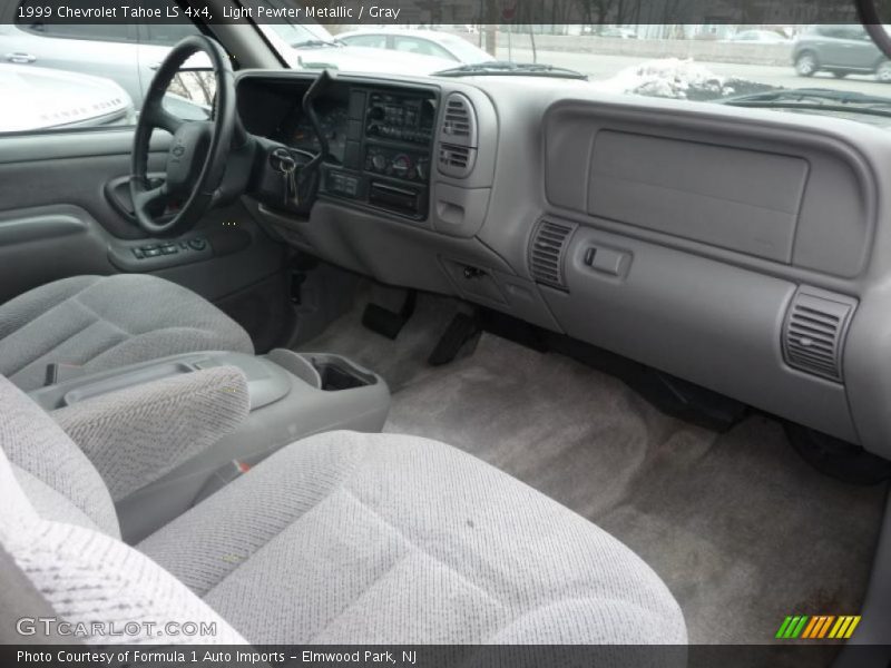 Light Pewter Metallic / Gray 1999 Chevrolet Tahoe LS 4x4