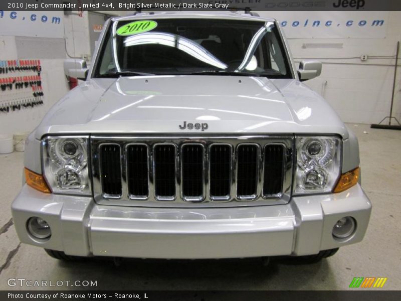 Bright Silver Metallic / Dark Slate Gray 2010 Jeep Commander Limited 4x4