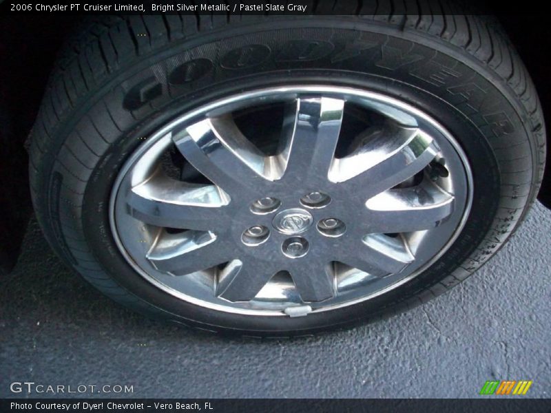 Bright Silver Metallic / Pastel Slate Gray 2006 Chrysler PT Cruiser Limited