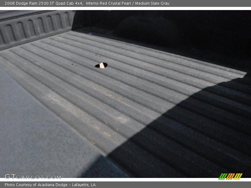 Inferno Red Crystal Pearl / Medium Slate Gray 2008 Dodge Ram 2500 ST Quad Cab 4x4