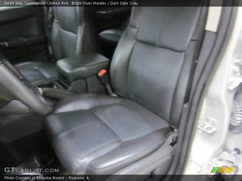Bright Silver Metallic / Dark Slate Gray 2010 Jeep Commander Limited 4x4
