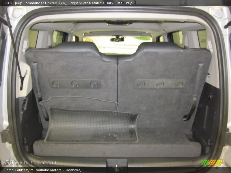 Bright Silver Metallic / Dark Slate Gray 2010 Jeep Commander Limited 4x4