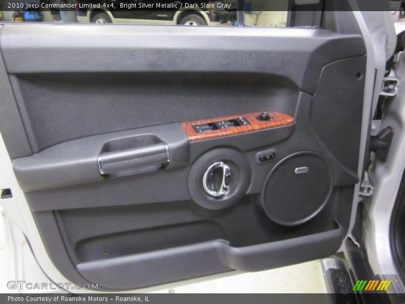 Bright Silver Metallic / Dark Slate Gray 2010 Jeep Commander Limited 4x4