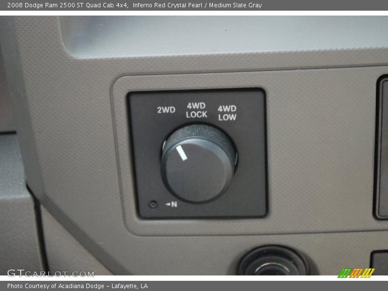 Inferno Red Crystal Pearl / Medium Slate Gray 2008 Dodge Ram 2500 ST Quad Cab 4x4