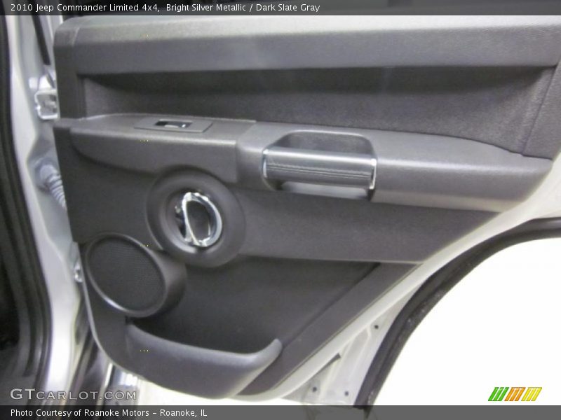 Bright Silver Metallic / Dark Slate Gray 2010 Jeep Commander Limited 4x4