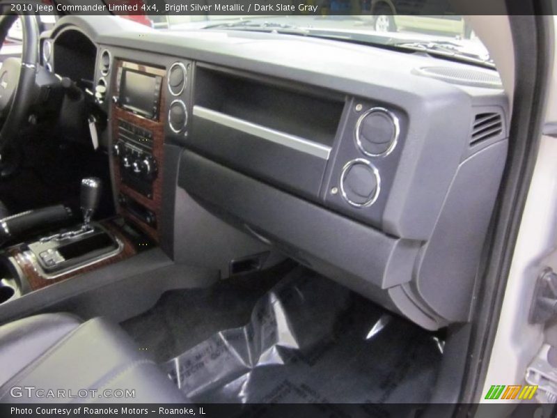 Bright Silver Metallic / Dark Slate Gray 2010 Jeep Commander Limited 4x4