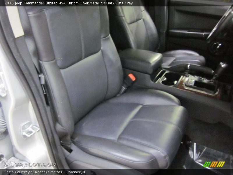 Bright Silver Metallic / Dark Slate Gray 2010 Jeep Commander Limited 4x4