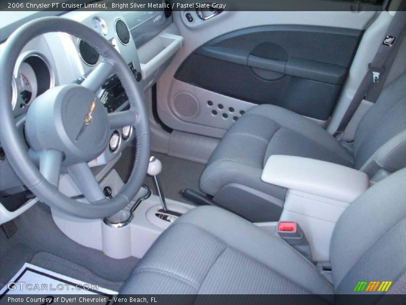 Bright Silver Metallic / Pastel Slate Gray 2006 Chrysler PT Cruiser Limited