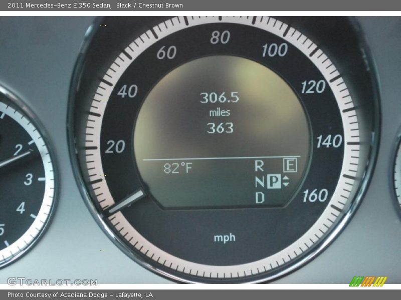 Black / Chestnut Brown 2011 Mercedes-Benz E 350 Sedan