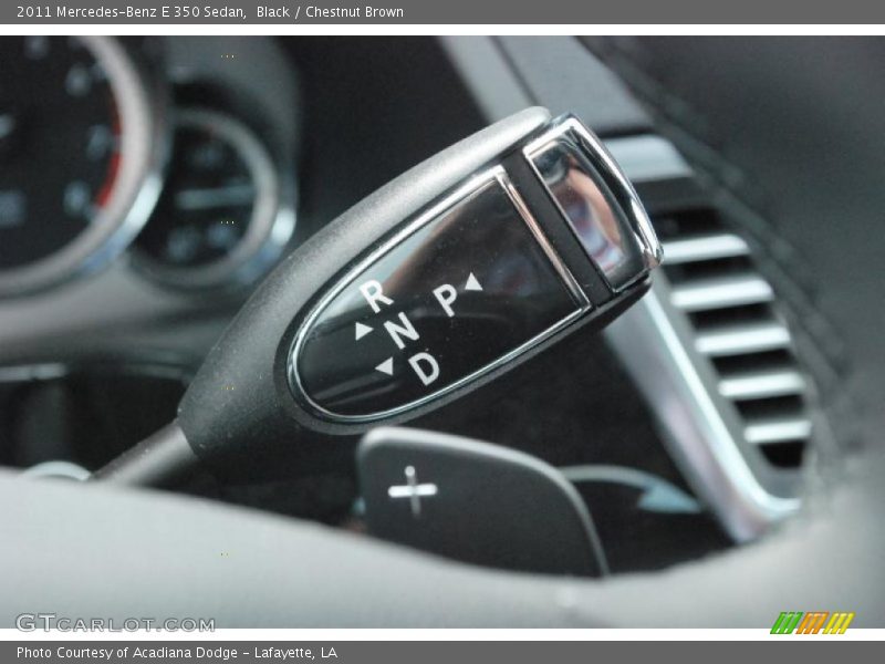 Black / Chestnut Brown 2011 Mercedes-Benz E 350 Sedan