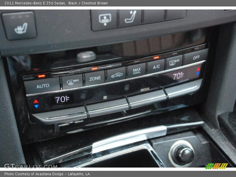 Black / Chestnut Brown 2011 Mercedes-Benz E 350 Sedan