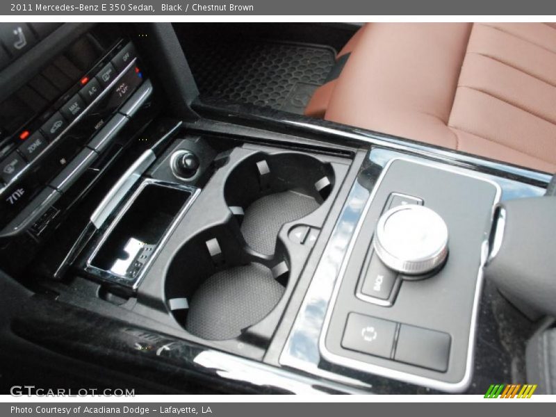 Black / Chestnut Brown 2011 Mercedes-Benz E 350 Sedan
