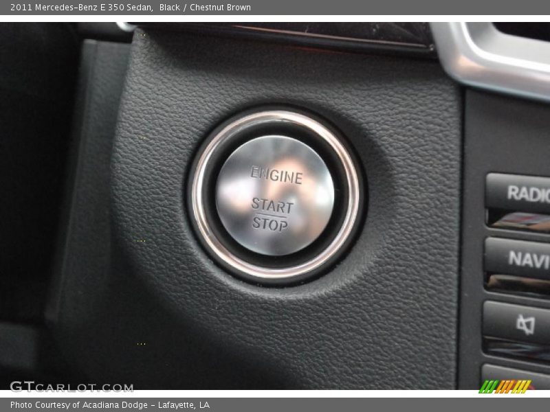 Black / Chestnut Brown 2011 Mercedes-Benz E 350 Sedan