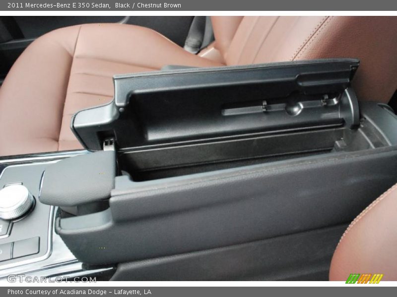Black / Chestnut Brown 2011 Mercedes-Benz E 350 Sedan