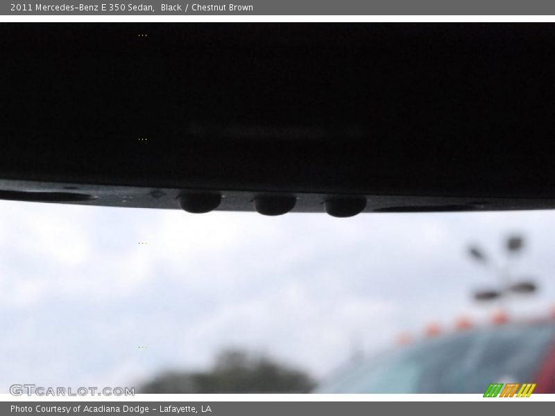 Black / Chestnut Brown 2011 Mercedes-Benz E 350 Sedan