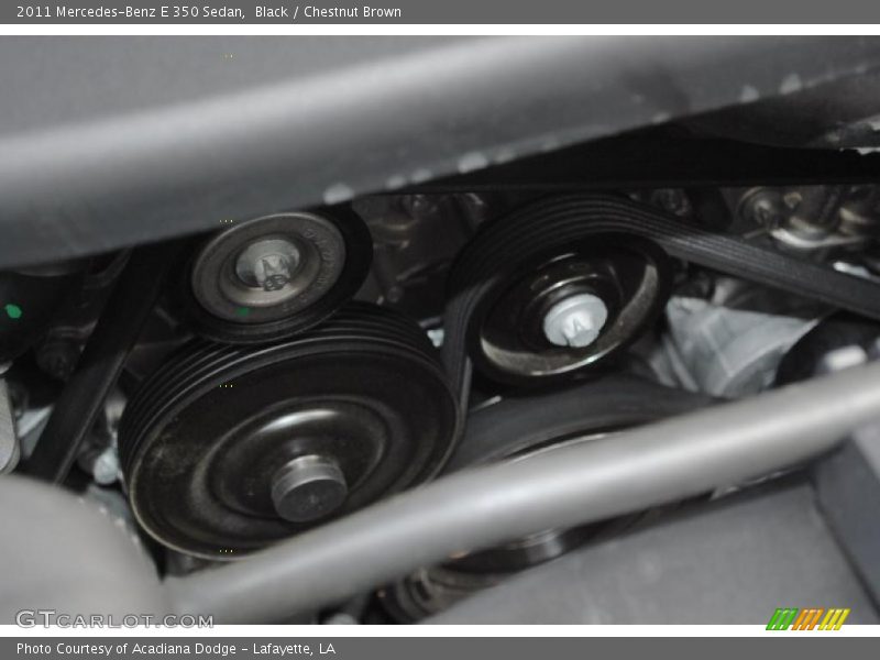 Black / Chestnut Brown 2011 Mercedes-Benz E 350 Sedan