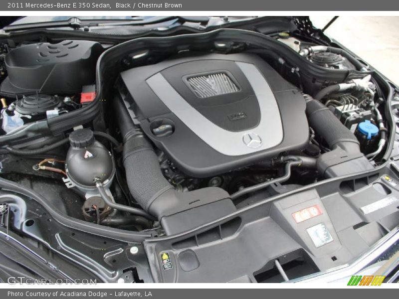 Black / Chestnut Brown 2011 Mercedes-Benz E 350 Sedan