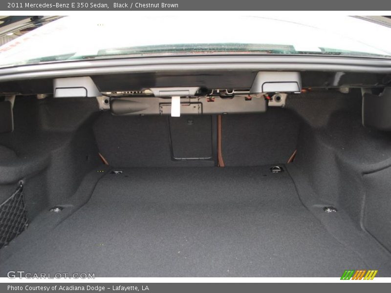 Black / Chestnut Brown 2011 Mercedes-Benz E 350 Sedan