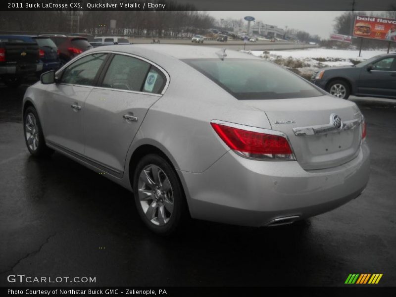 Quicksilver Metallic / Ebony 2011 Buick LaCrosse CXS
