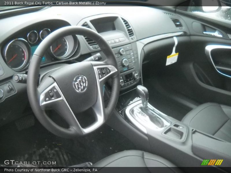 Ebony Interior - 2011 Regal CXL Turbo 