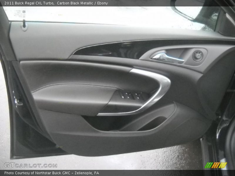 Carbon Black Metallic / Ebony 2011 Buick Regal CXL Turbo